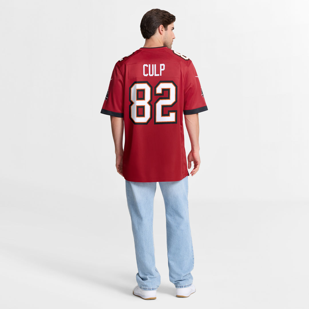 Men's Nike Tampa Bay Buccaneers Devin Culp Red Game NFL Jersey