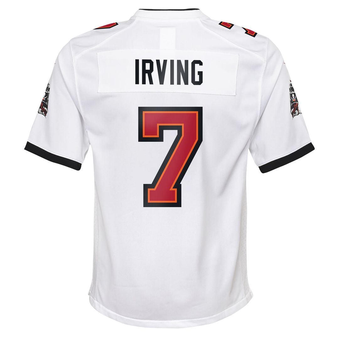 Youth Nike Tampa Bay Buccaneers Bucky Irving White Game NFL Jersey