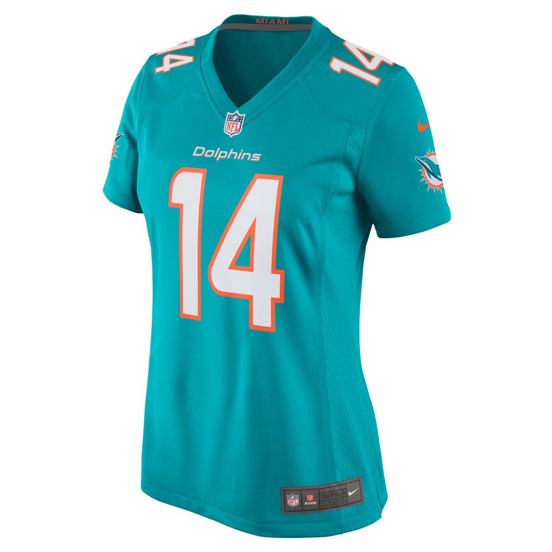 Women's Nike Miami Dolphins Ryan Fitzpatrick Aqua Game NFL Jersey