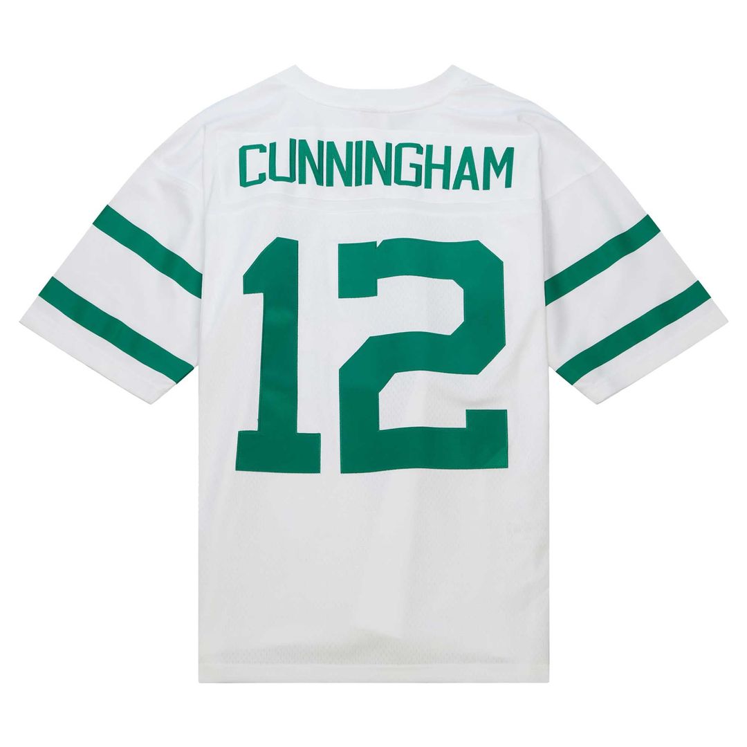 Men's Mitchell & Ness Philadelphia Eagles Randall Cunningham White Legacy Replica NFL Jersey