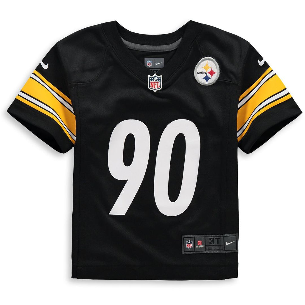 Toddler Nike Pittsburgh Steelers T.J. Watt Black Game NFL Jersey