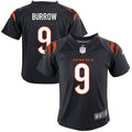 Preschool Nike Cincinnati Bengals Joe Burrow Black Game NFL Jersey