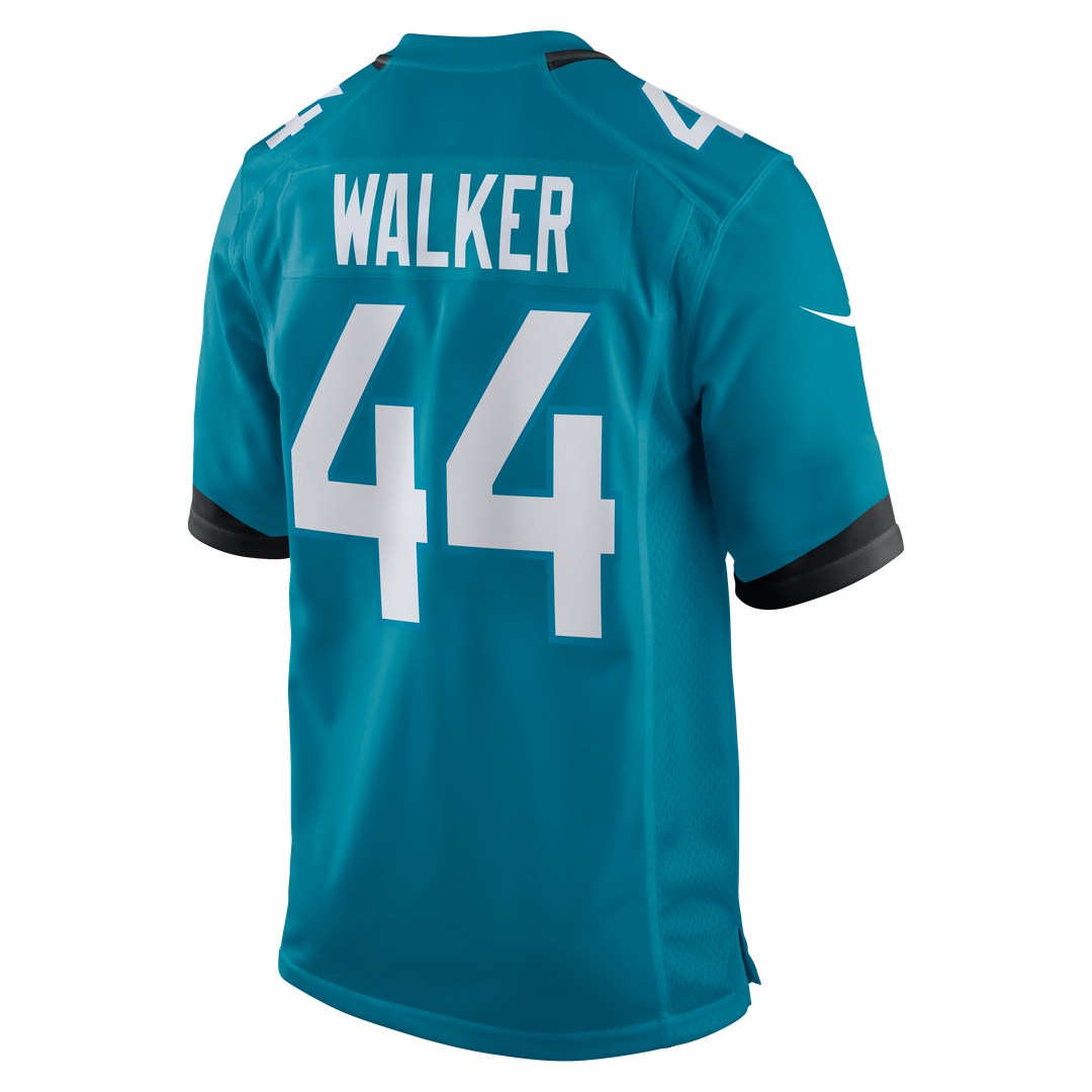 Men's Nike Jacksonville Jaguars Travon Walker Teal Player Game NFL Jersey
