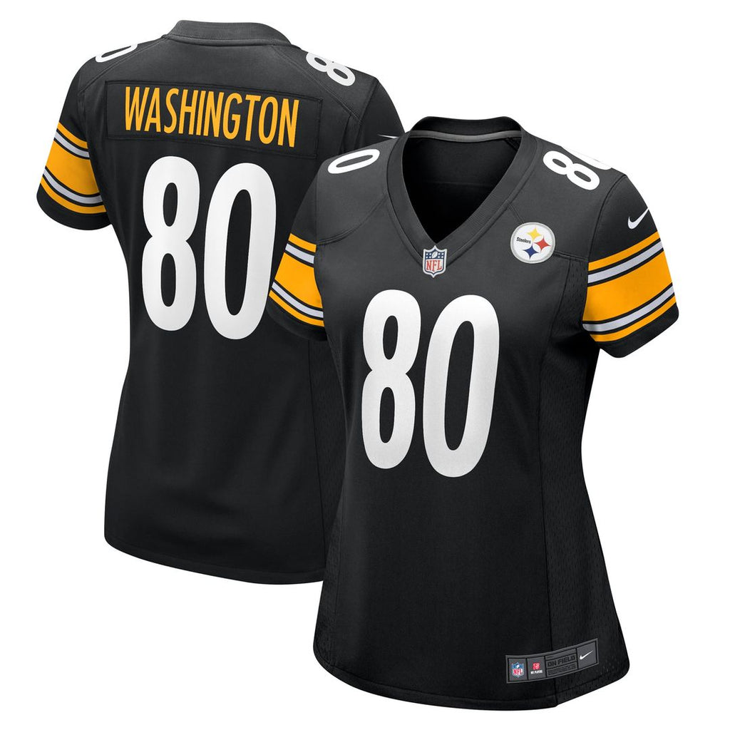 Women's Nike Pittsburgh Steelers Darnell Washington Black Game NFL Jersey