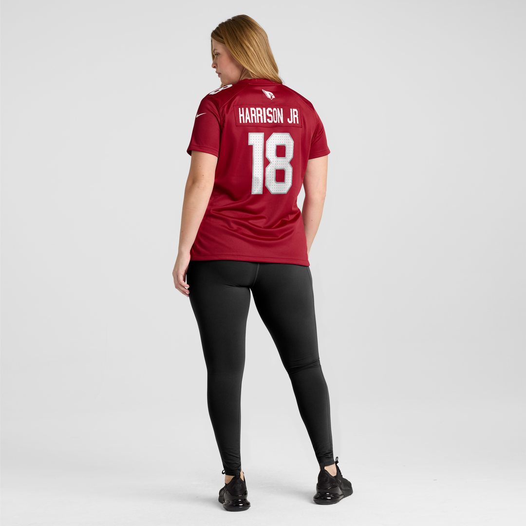 Women's Nike Arizona Cardinals Marvin Harrison Jr. Cardinal Player Game NFL Jersey