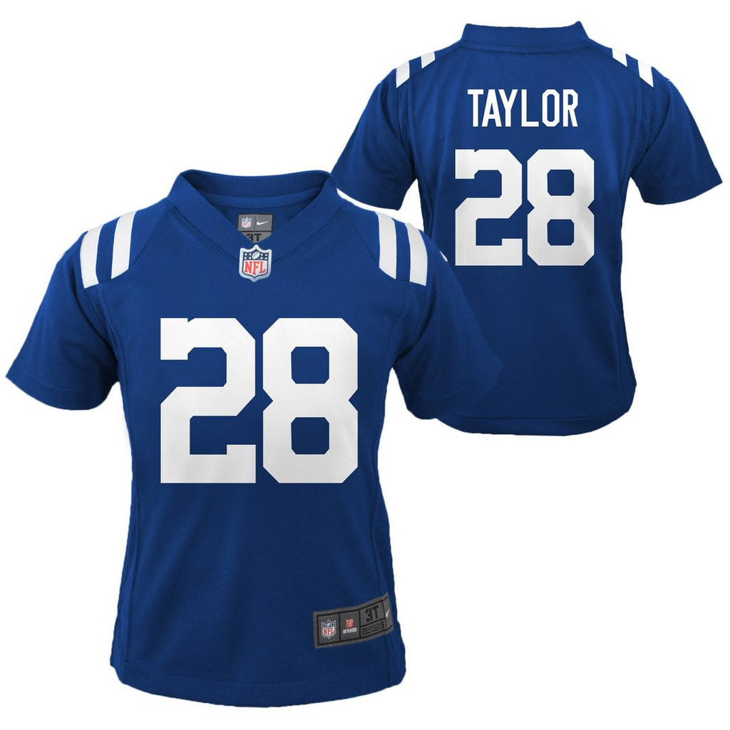 Preschool Nike Indianapolis Colts Jonathan Taylor Royal Game NFL Jersey
