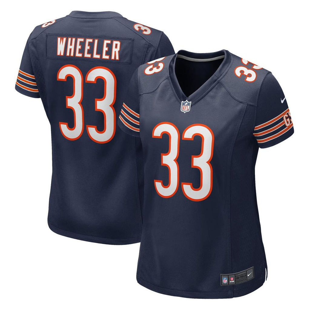 Women's Nike Chicago Bears Ian Wheeler Navy Game NFL Jersey