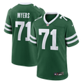 Men's Nike New York Jets Josh Myers Legacy Green Team Game NFL Jersey
