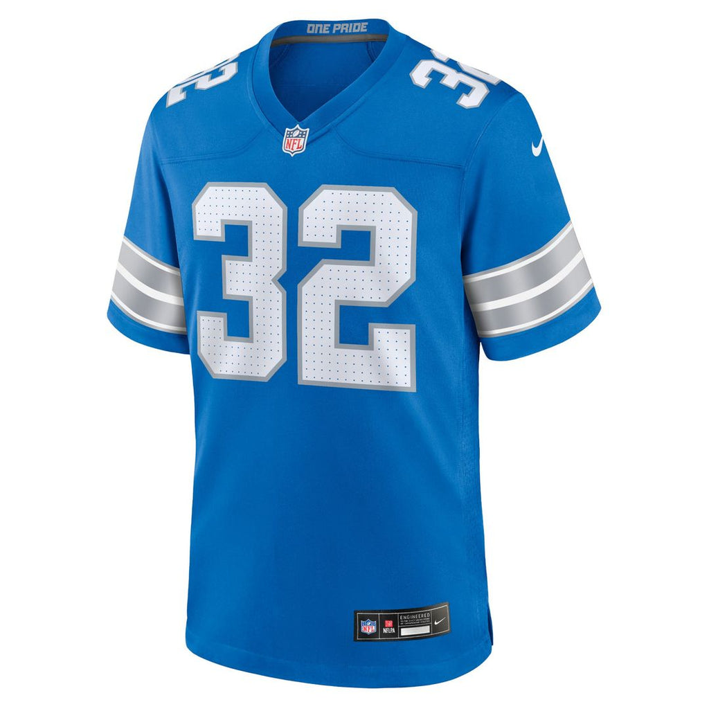 Men's Nike Detroit Lions Brian Branch Black Alternate Game NFL Jersey