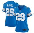 Women's Nike Detroit Lions Avonte Maddox Blue Team Game NFL Jersey