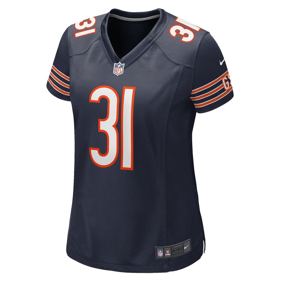 Women's Nike Chicago Bears Kevin Byard III Navy Game NFL Jersey