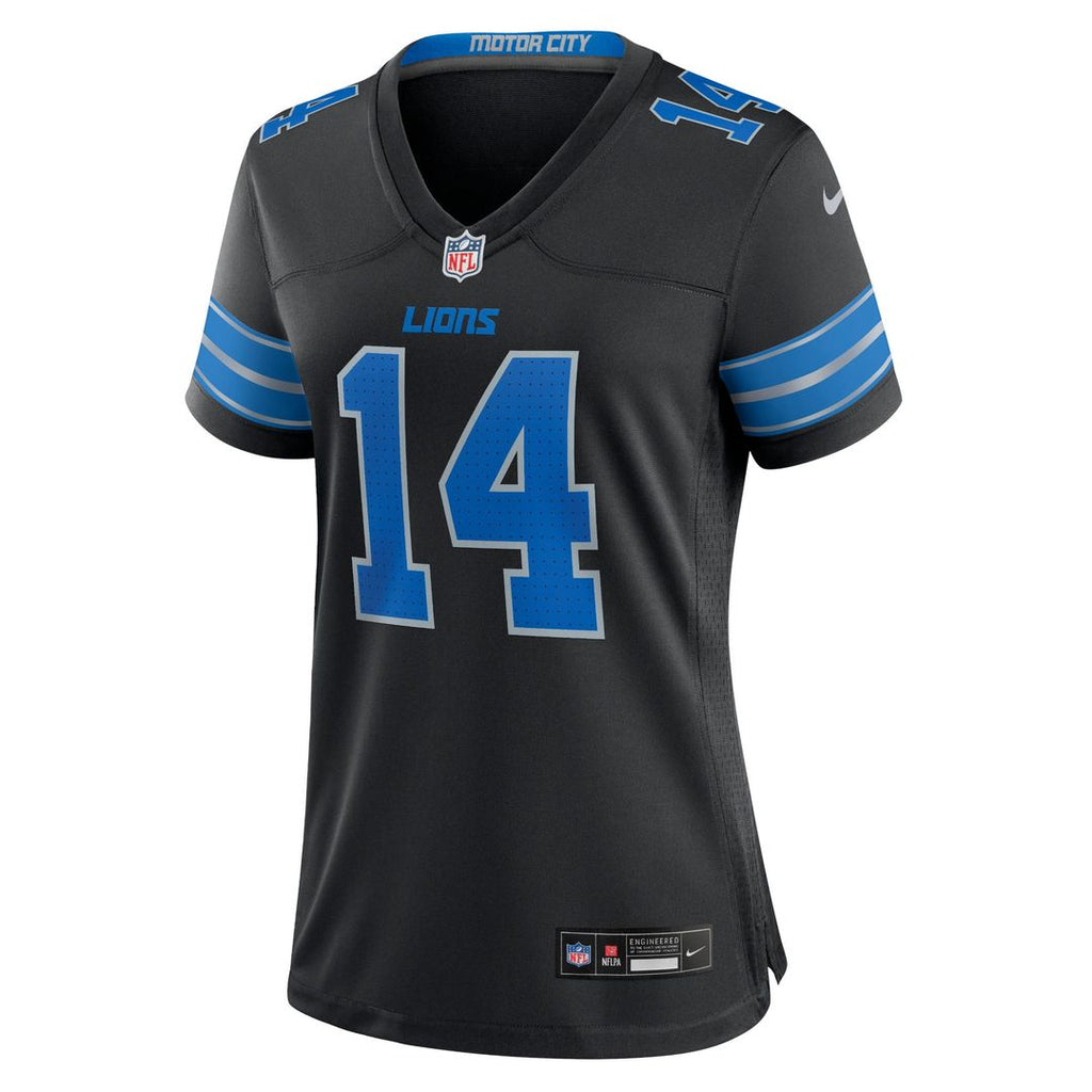 Women's Nike Detroit Lions Amon-Ra St. Brown White Game NFL Jersey