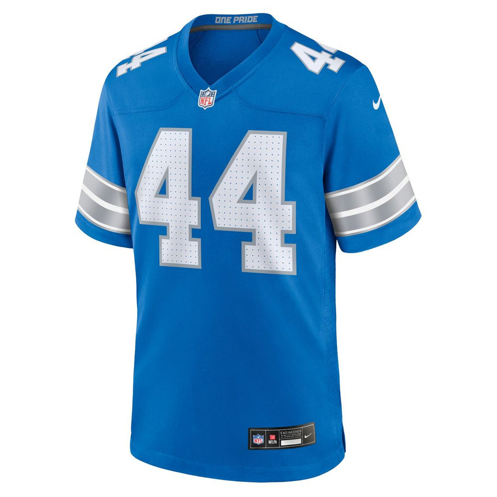 Men's Nike Detroit Lions Malcolm Rodriguez Black 2nd Alternate Game NFL Jersey