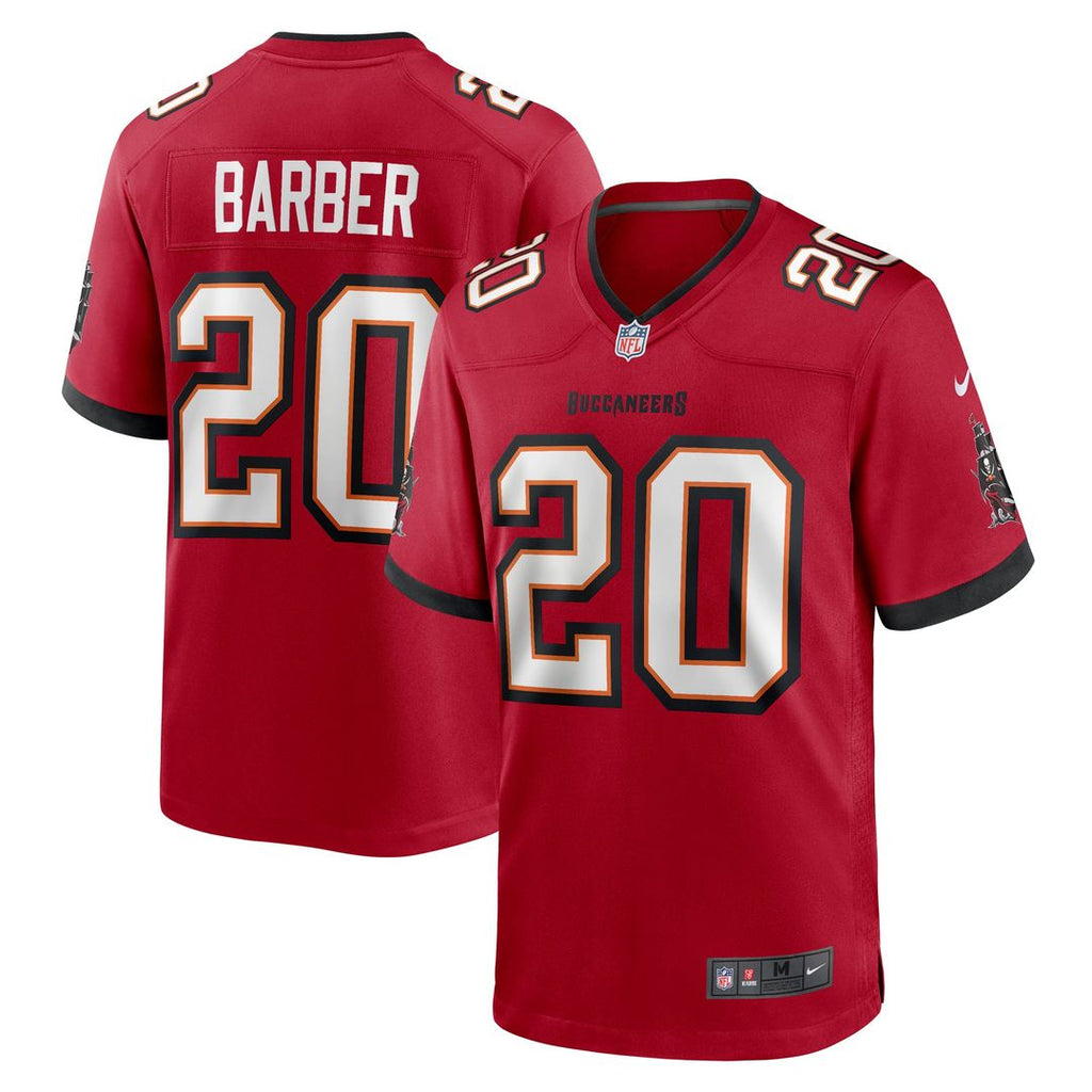 Men's Nike Tampa Bay Buccaneers Ronde Barber Red Retired Player Game NFL Jersey