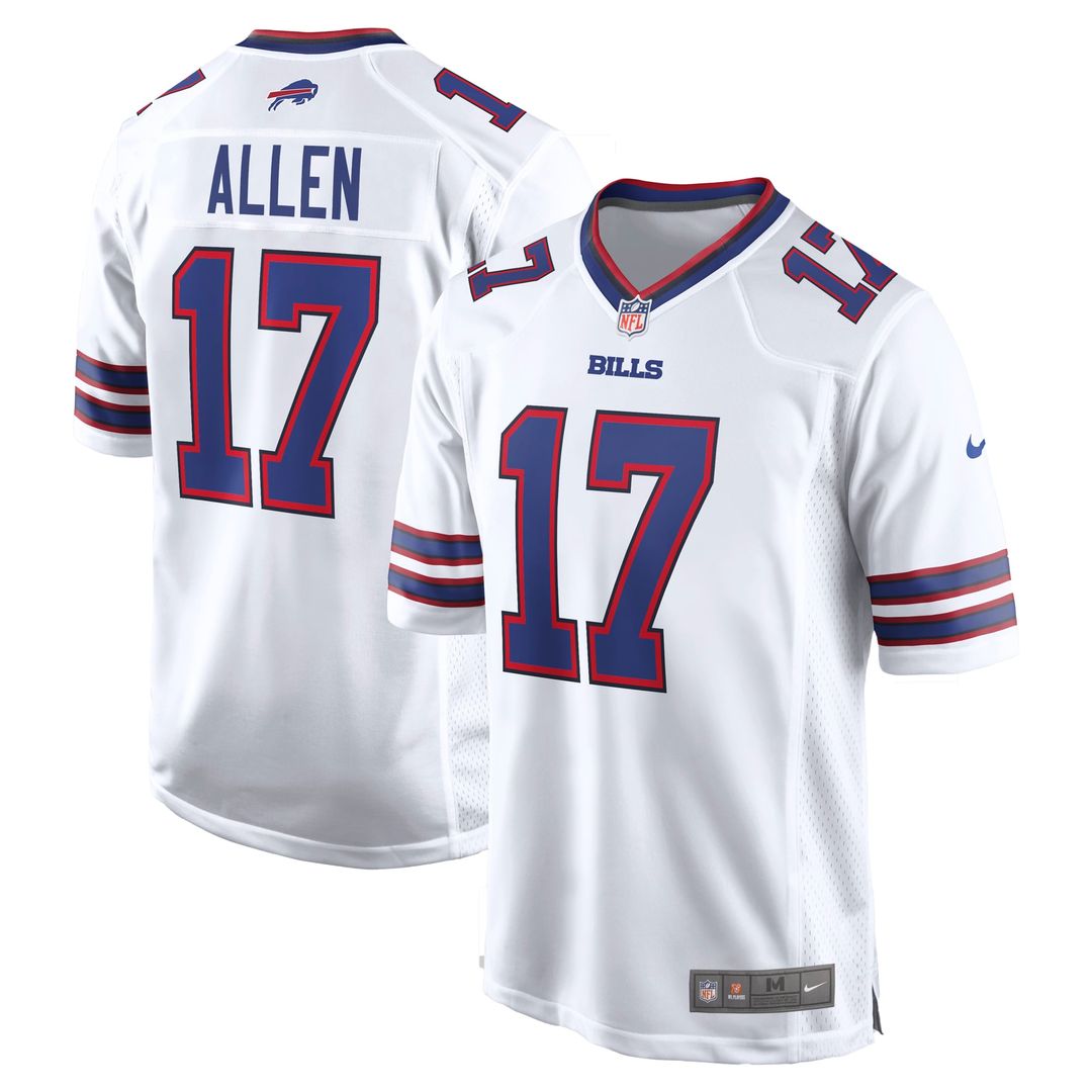 Men's Nike Buffalo Bills Josh Allen Royal Team Game Player NFL Jersey