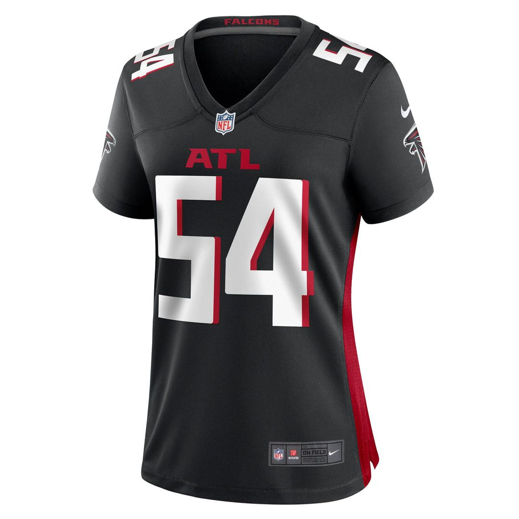 Women's Nike Atlanta Falcons Brandon Dorlus Black Game NFL Jersey