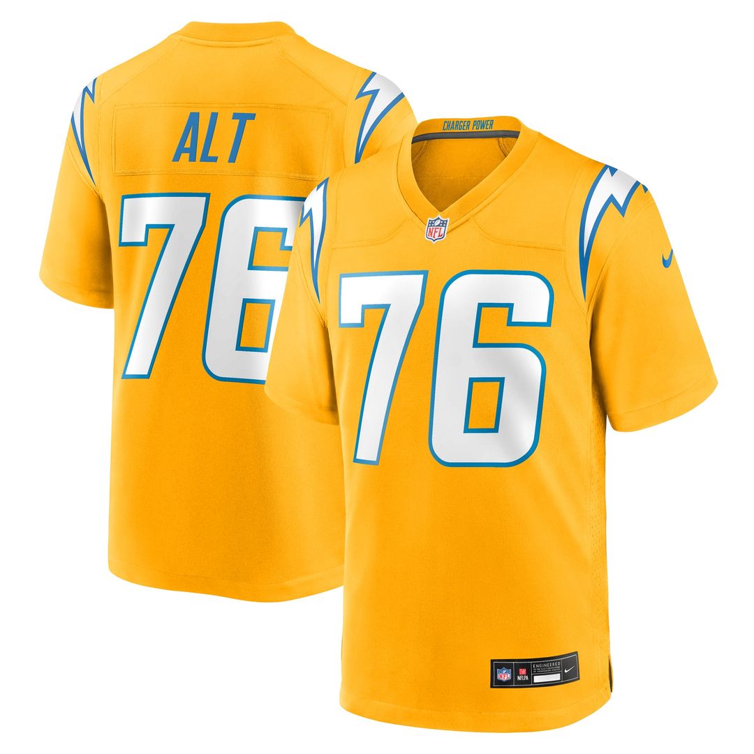 Men's Nike Los Angeles Chargers Joe Alt Powder Blue Player Game NFL Jersey
