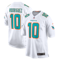 Men's Nike Miami Dolphins Jacob Rodriguez White Game NFL Jersey