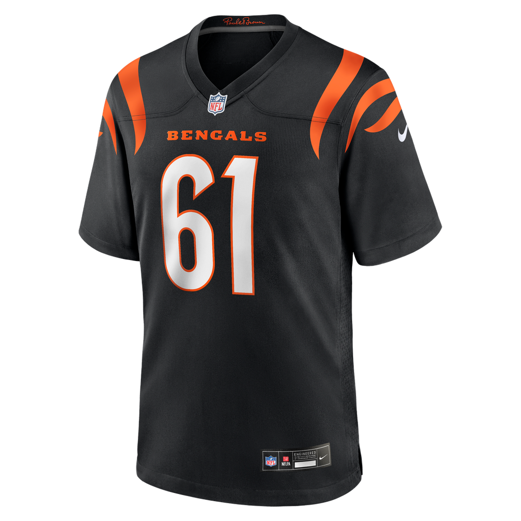 Men's Nike Cincinnati Bengals Cody Ford Black Game NFL Jersey