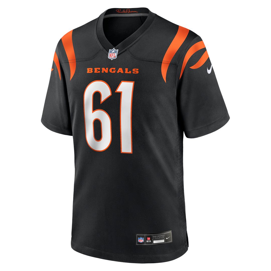 Men's Nike Cincinnati Bengals Cody Ford Black Game NFL Jersey