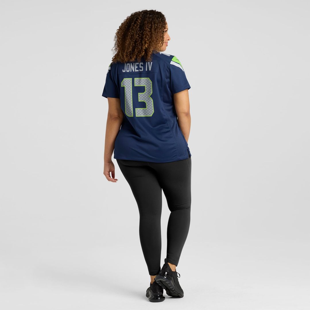 Women's Nike Seattle Seahawks Ernest Jones IV College Navy Team Game NFL Jersey