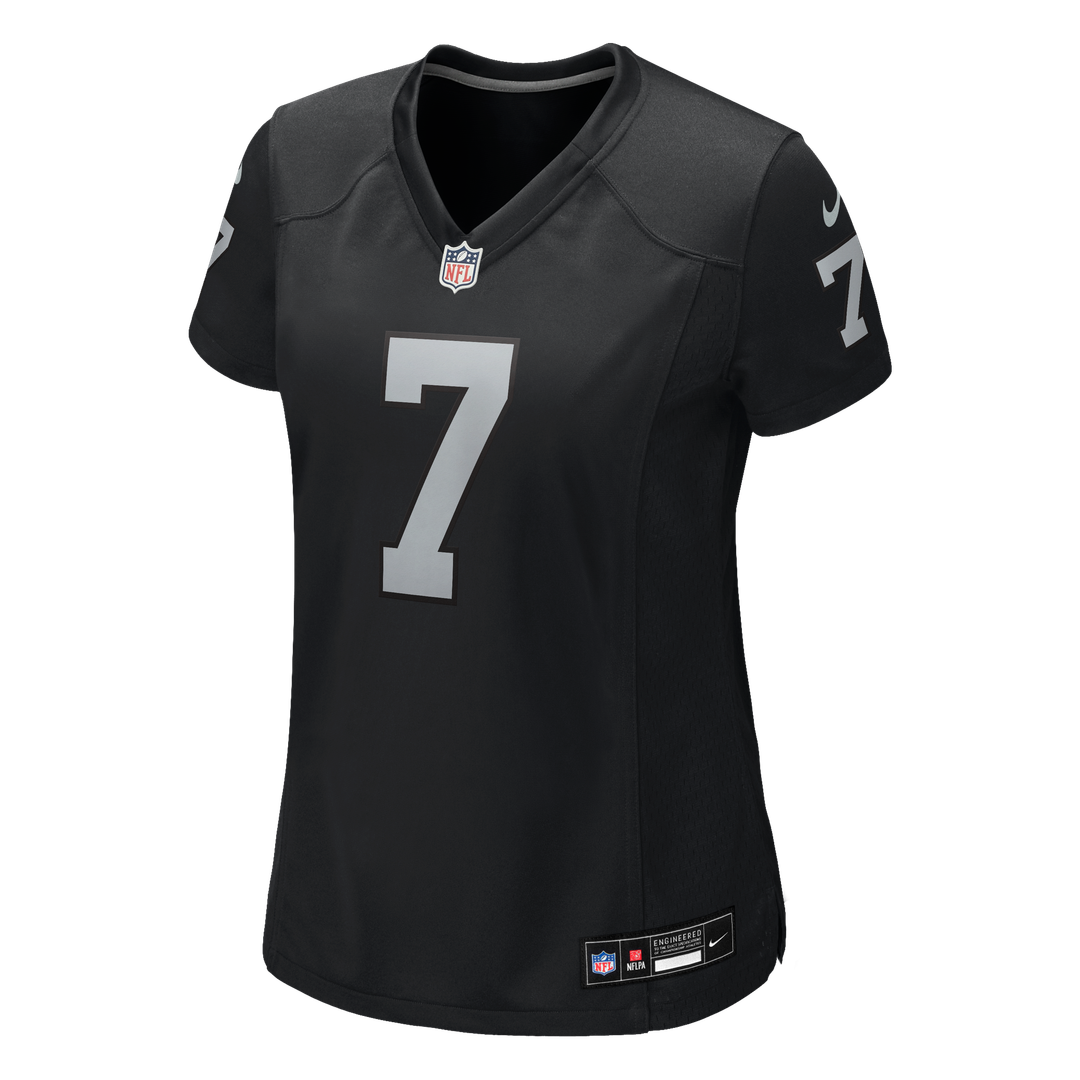 Women's Nike Las Vegas Raiders Quay Walker Black Team Game NFL Jersey