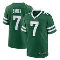 Men's Nike New York Jets Geno Smith Legacy Green Game NFL Jersey