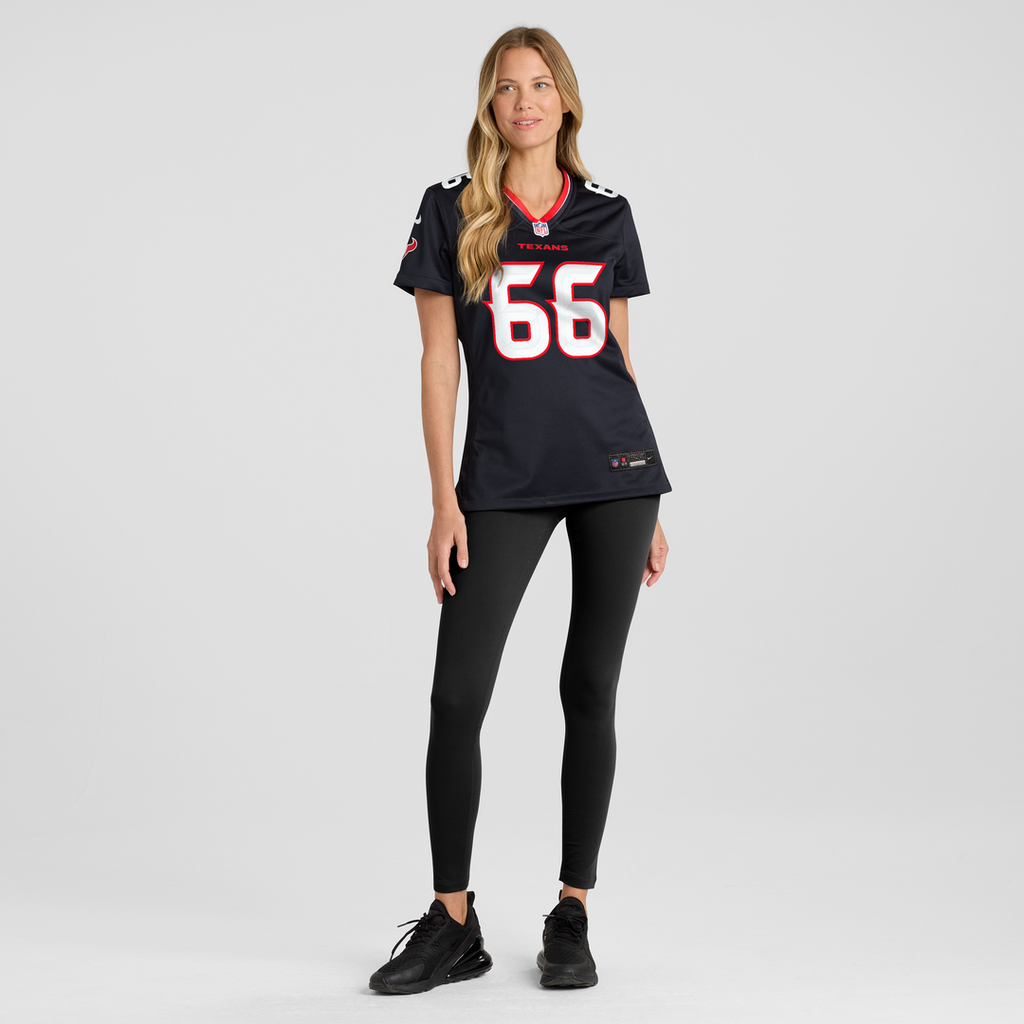 Women's Nike Houston Texans Keylan Rutledge Navy Team Game NFL Jersey