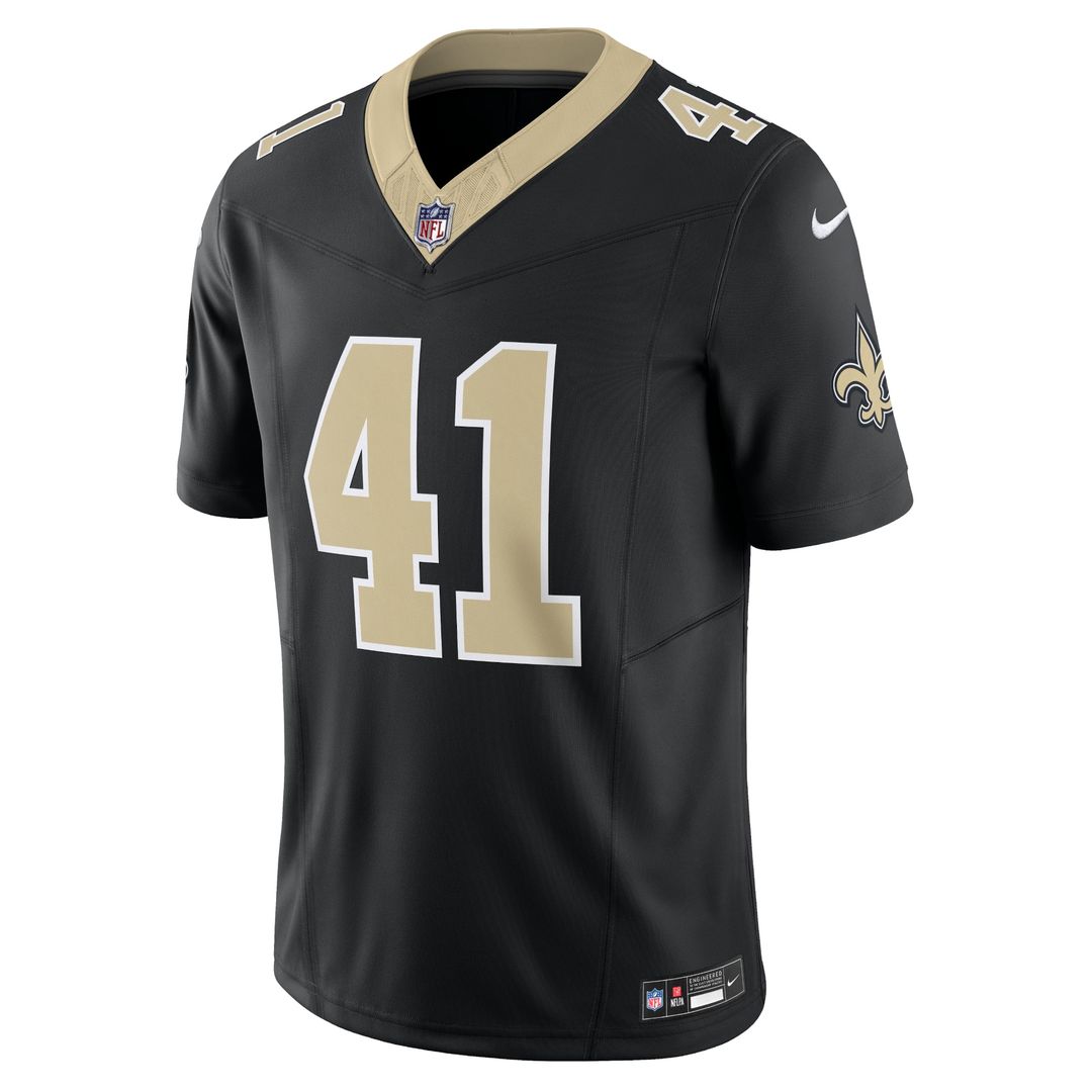 Men's Nike New Orleans Saints Alvin Kamara Gold Gameday Golds Alternate Vapor F.U.S.E. Limited NFL Jersey