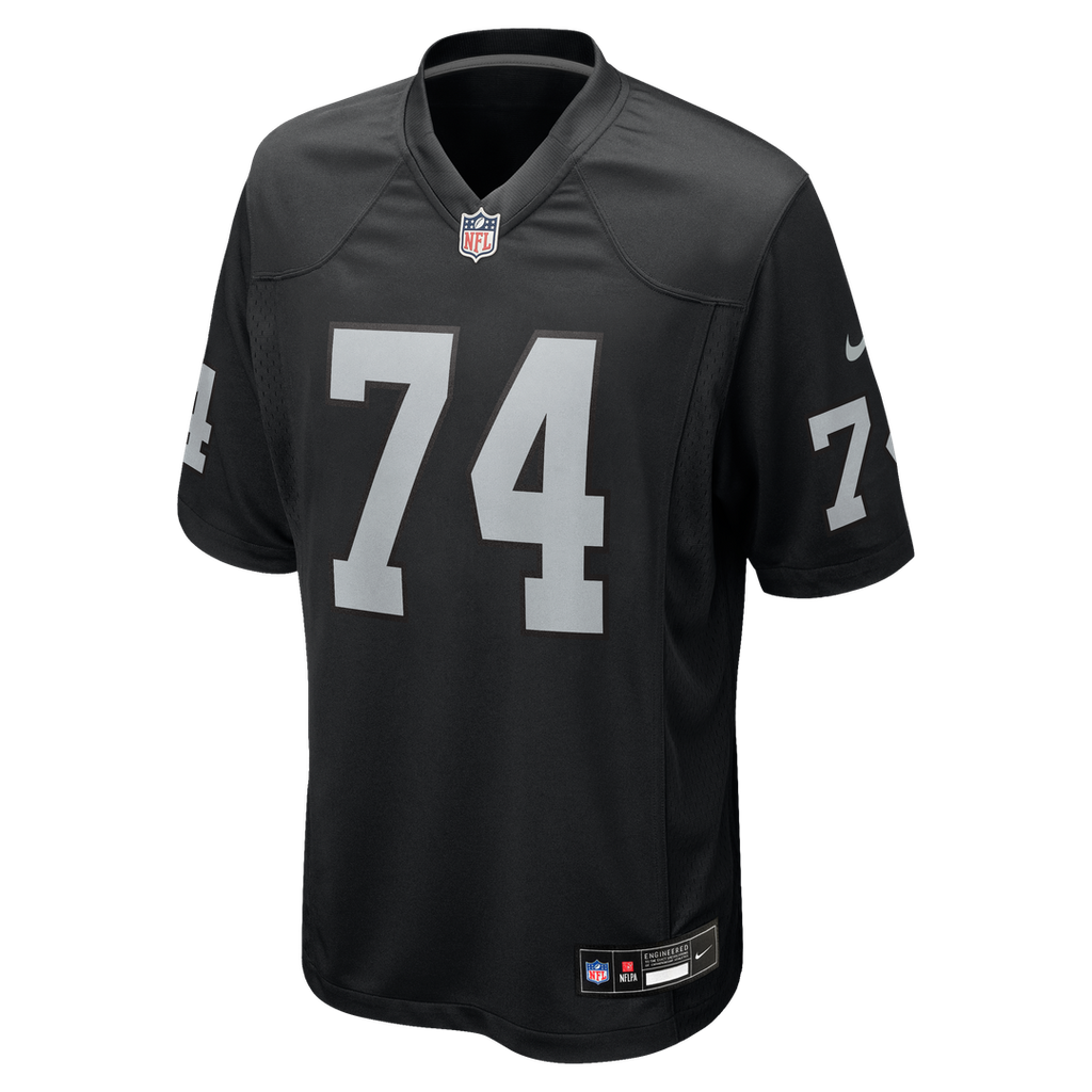 Men's Nike Las Vegas Raiders Kolton Miller Black Game NFL Jersey