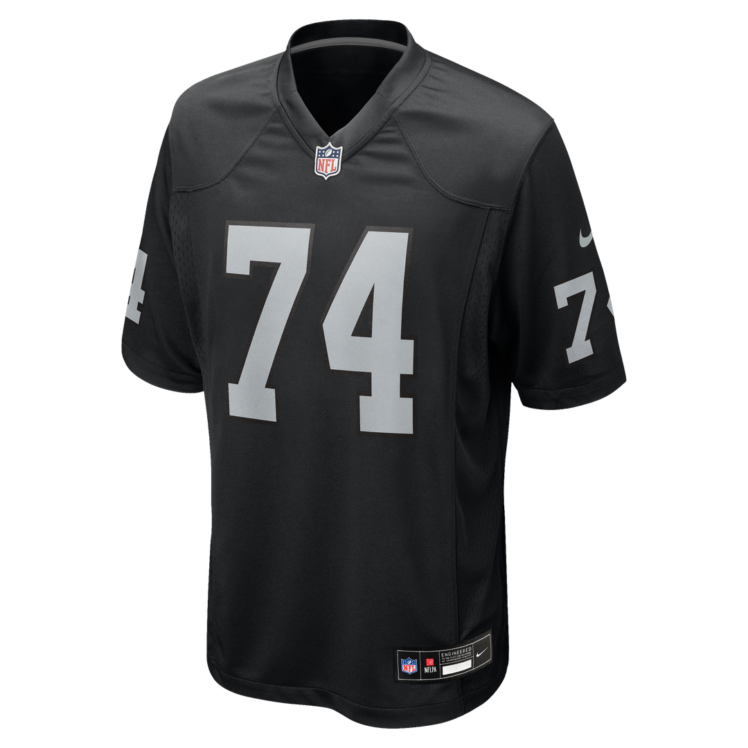 Men's Nike Las Vegas Raiders Kolton Miller Black Game NFL Jersey