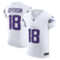 Men's Nike Minnesota Vikings Justin Jefferson White Alternate Vapor F.U.S.E. Elite Player NFL Jersey