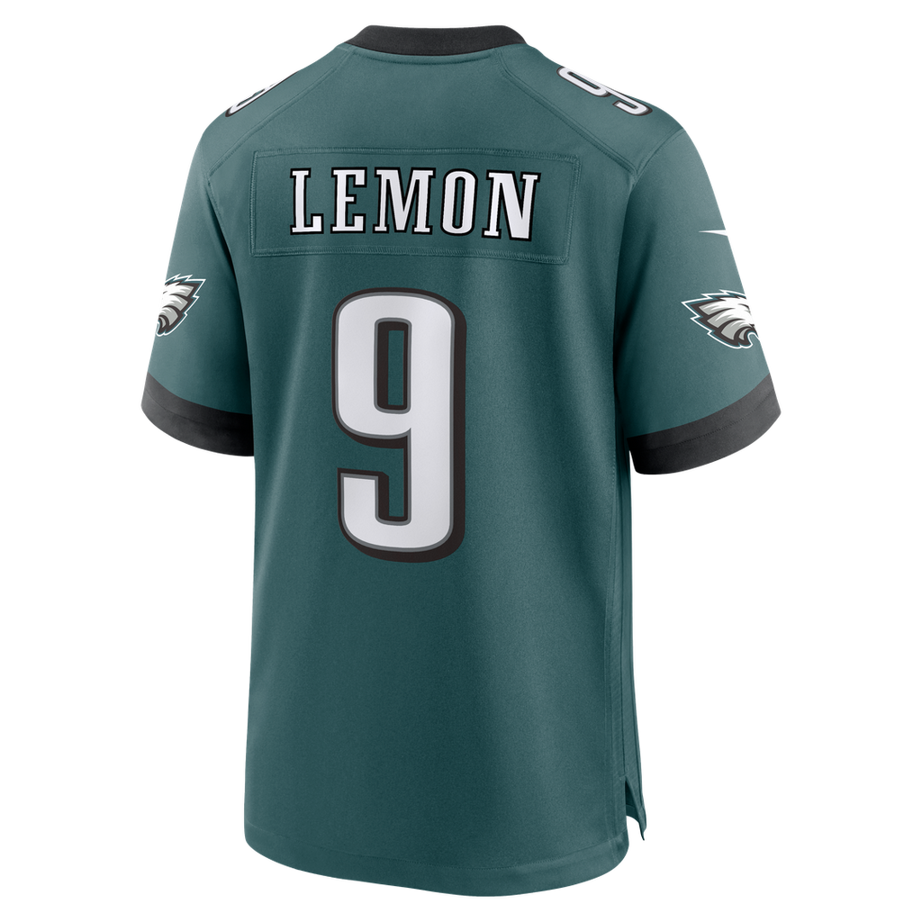 Men's Nike Philadelphia Eagles Makai Lemon Green 2026 NFL Draft First Round Pick No. 20 Team Game NFL Jersey