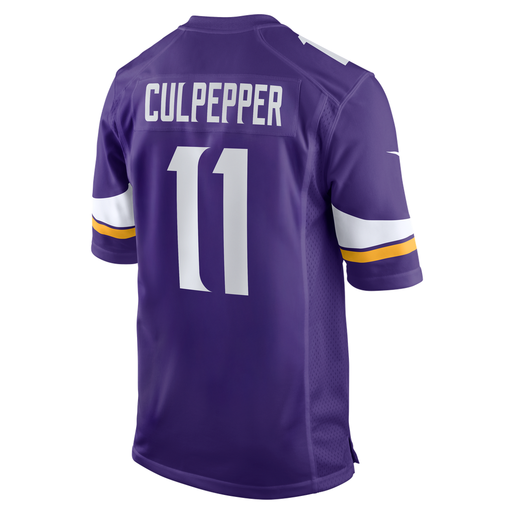 Men's Nike Minnesota Vikings Daunte Culpepper Purple Game Retired Player NFL Jersey
