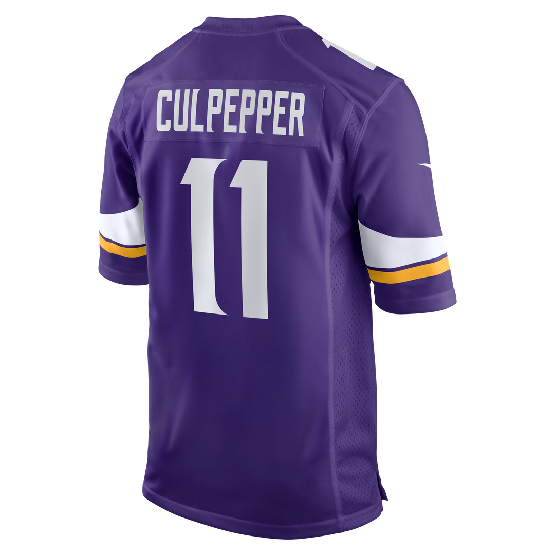 Men's Nike Minnesota Vikings Daunte Culpepper Purple Game Retired Player NFL Jersey