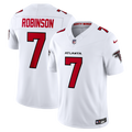 Men's Nike Atlanta Falcons Bijan Robinson White Vapor F.U.S.E. Stitched Limited NFL Jersey