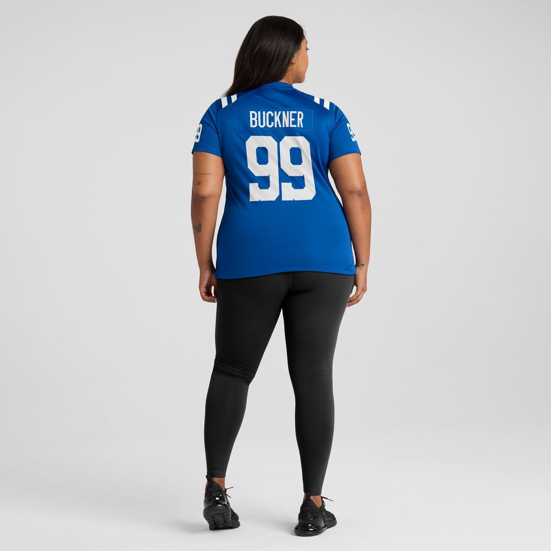 Women's Nike Indianapolis Colts DeForest Buckner Royal Indiana Nights Alternate Game NFL Jersey