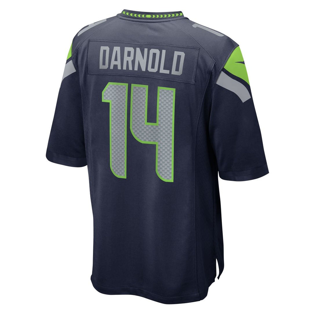 Men's Nike Seattle Seahawks Sam Darnold College Navy Team Game NFL Jersey