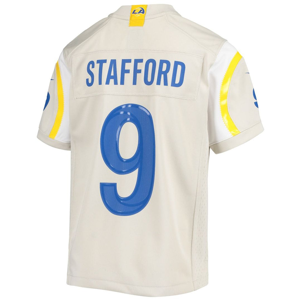 Youth Nike Los Angeles Rams Matthew Stafford White Game NFL Jersey