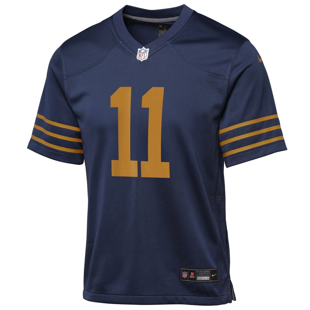 Youth Nike Green Bay Packers Jayden Reed Navy The 1923 Classic Game NFL Jersey