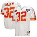 Men's Mitchell & Ness Kansas City Chiefs Marcus Allen White 1994 Authentic Throwback Retired Player NFL Jersey