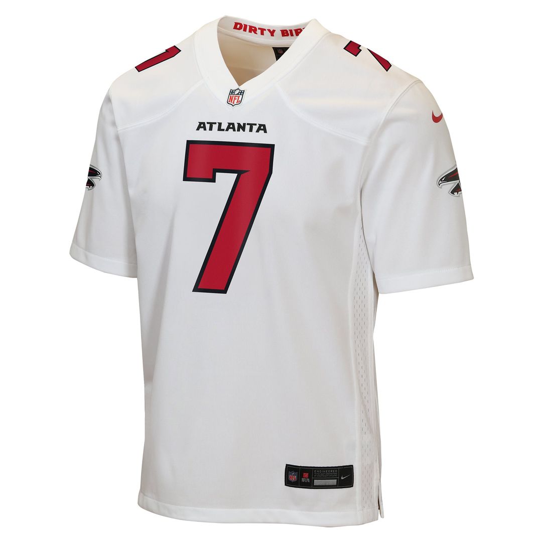 Youth Nike Atlanta Falcons Bijan Robinson White Game NFL Jersey