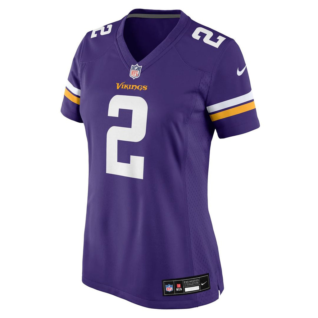 Women's Nike Minnesota Vikings Isaiah Rodgers Purple Team Game NFL Jersey