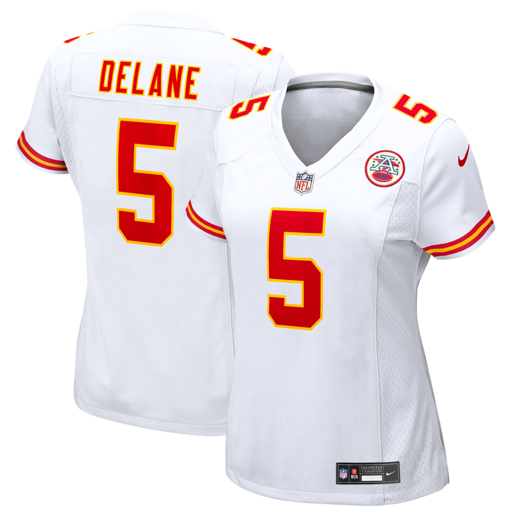 Women's Nike Kansas City Chiefs Mansoor Delane Red Game NFL Jersey