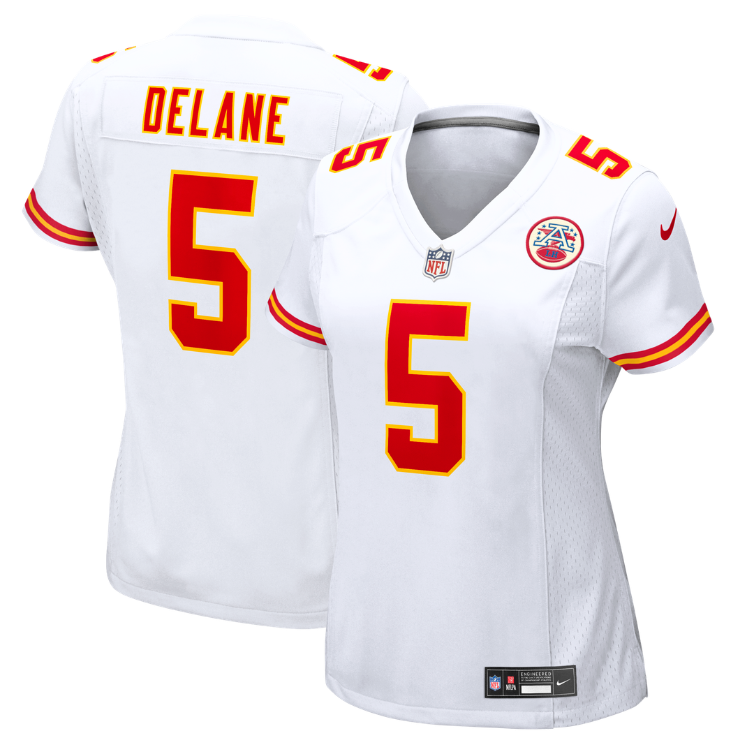 Women's Nike Kansas City Chiefs Mansoor Delane Red Game NFL Jersey