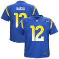Toddler Nike Los Angeles Rams Puka Nacua Royal Team Game NFL Jersey