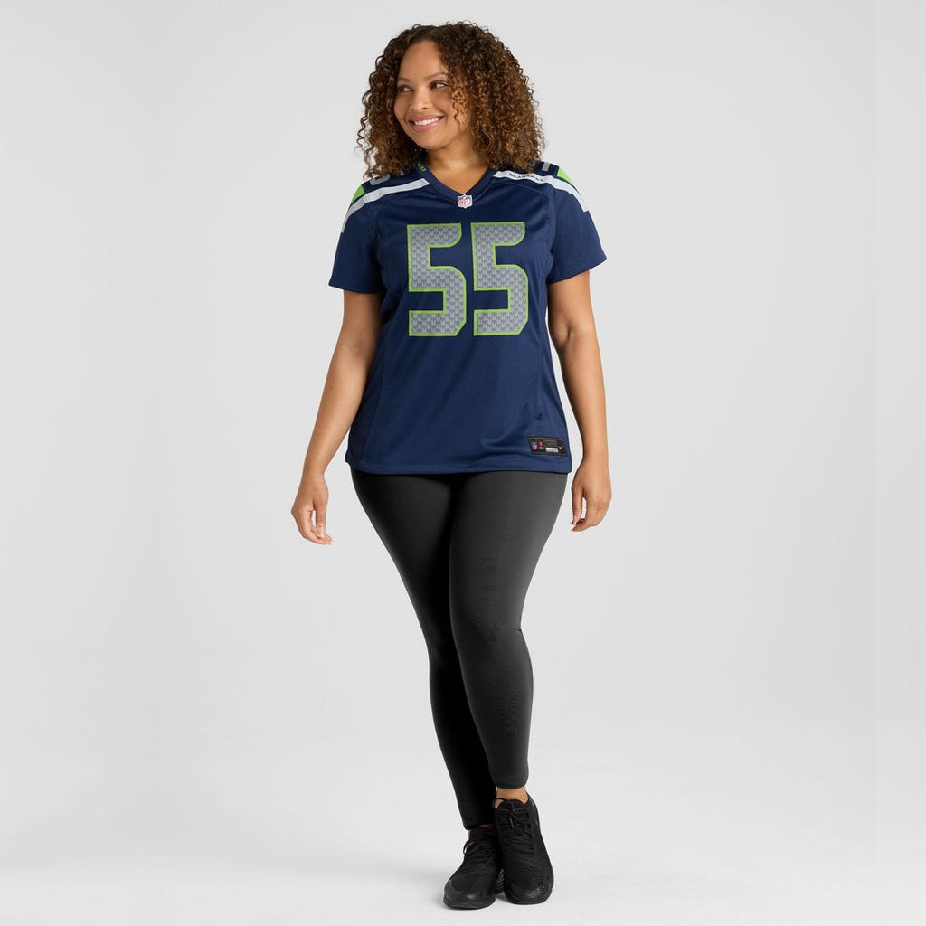 Women's Nike Seattle Seahawks Olu Oluwatimi College Navy Team Game NFL Jersey