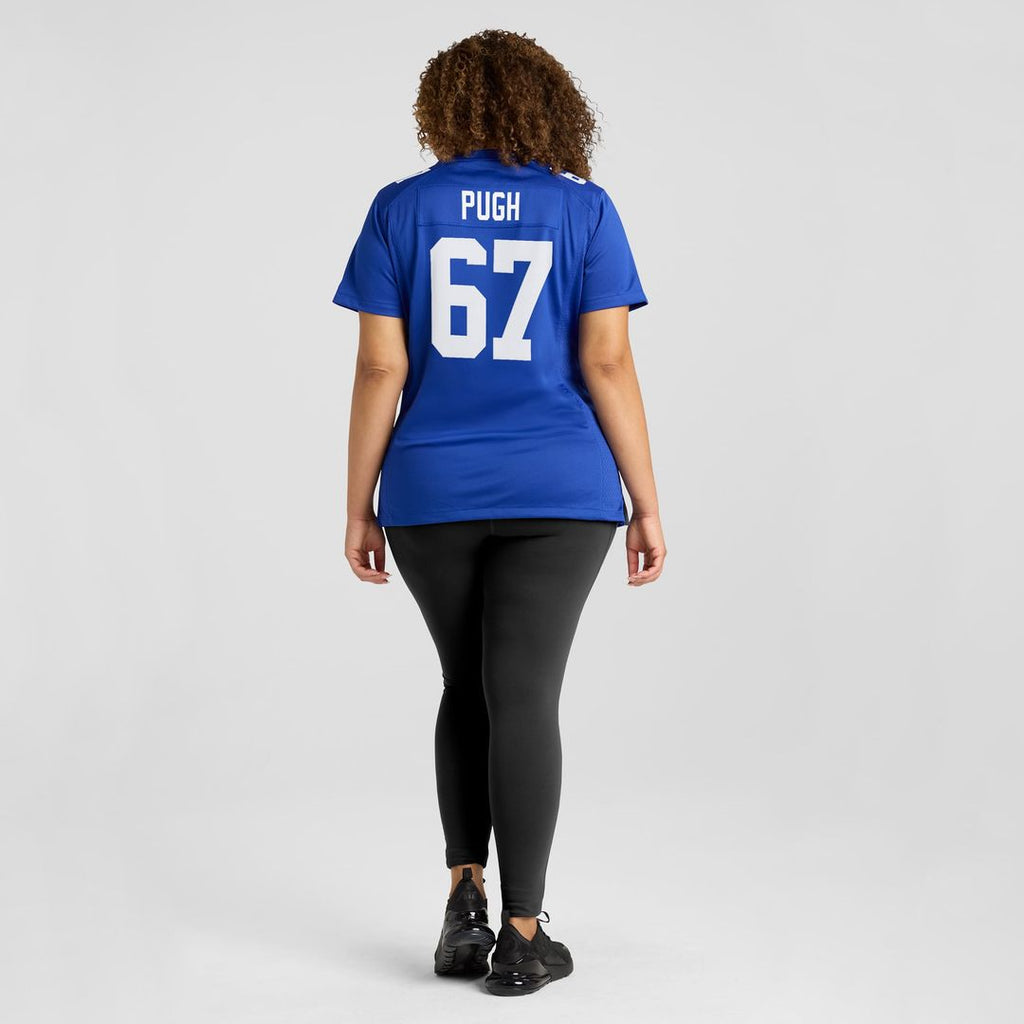 Women's Nike New York Giants Justin Pugh Royal Game NFL Jersey