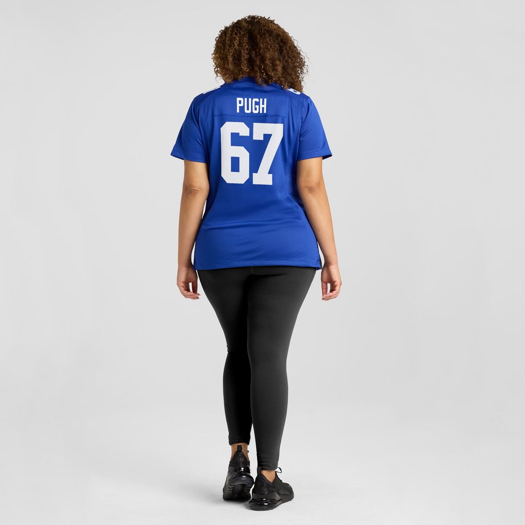 Women's Nike New York Giants Justin Pugh Royal Game NFL Jersey