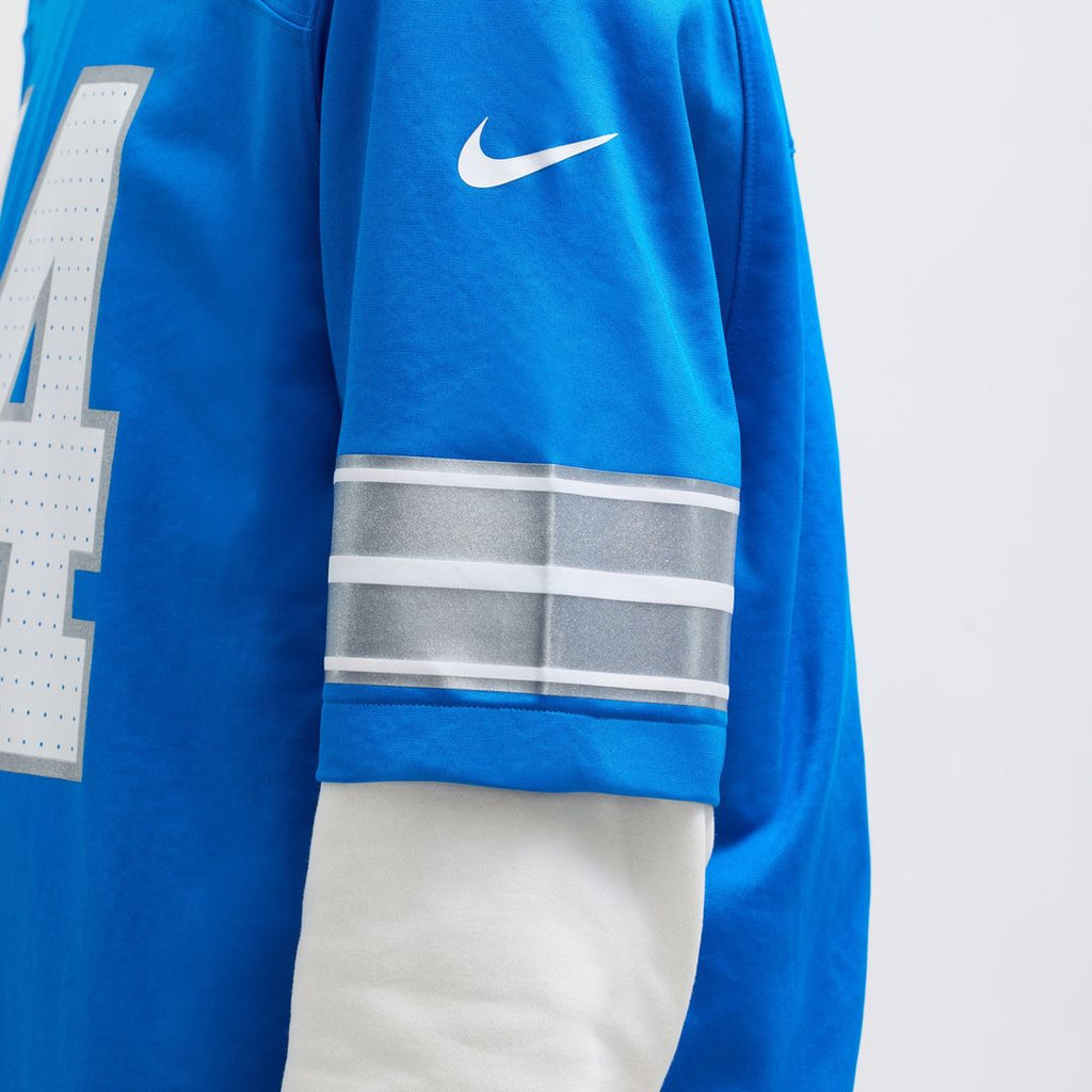 Men's Nike Detroit Lions Amon-Ra St. Brown Blue Game NFL Jersey
